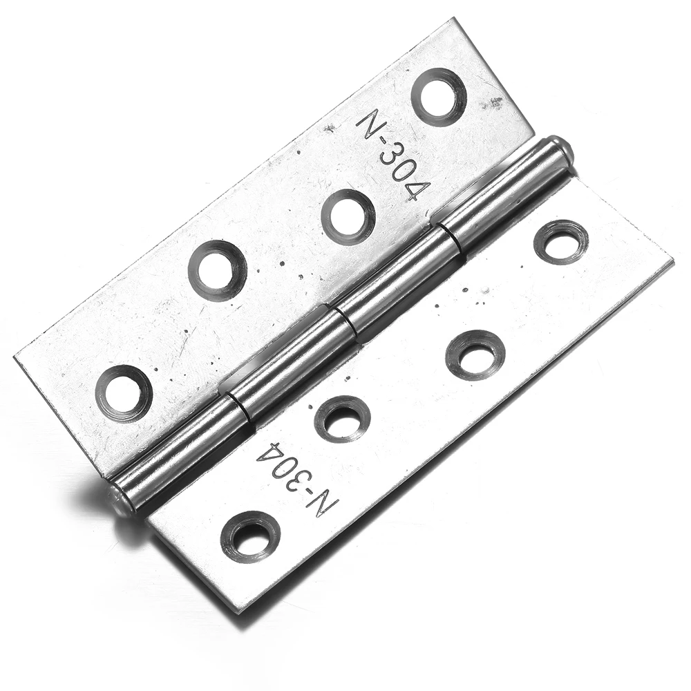 

2pcs/set Fine Quality Durable Stainless Steel Butt Hinges Hinge for Cabinet Cupboard Box Cabinet Furniture Hinges