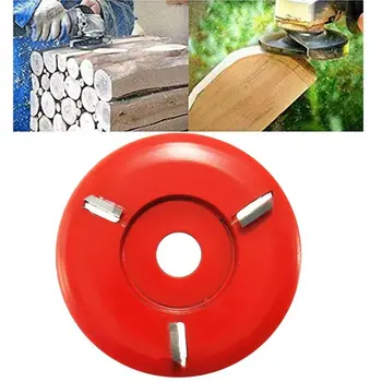 

90mm Power Wood Carving Disc for 22mm Angle Grinder Curved Blade Tool 3/6 Teeth