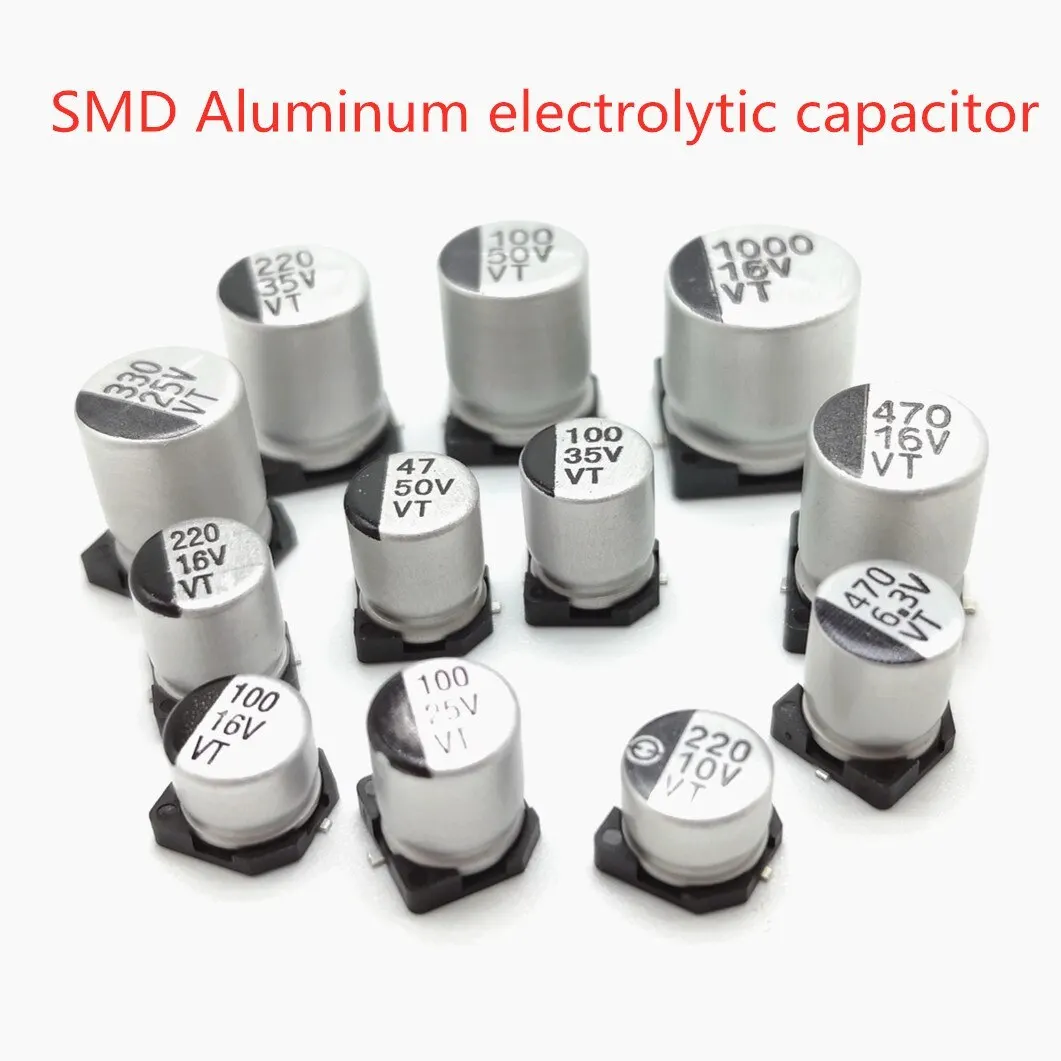 

20PCS 35 v100uf new high quality SMD SMD aluminum electrolytic capacitors 100 uf 35 v X7.7 6.3 MM size