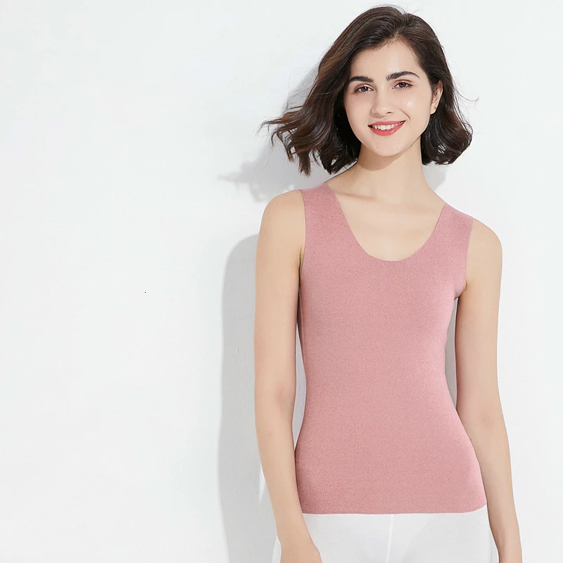 Beste Nieuwe Sinds Koorts dubbelzijdig Down Warm Houden Vest Vrouw Niets Trace Persoonlijke Binnen Kleding Ronde Hals Zal Code rendering Vest