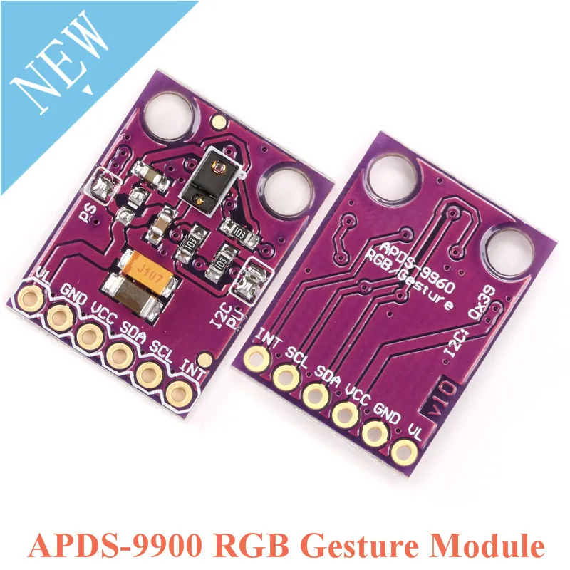 APDS-9900 RGB датчик жестов модуль APDS 9900 для Arduino IEC интерфейс 3 V обнаружитель близость