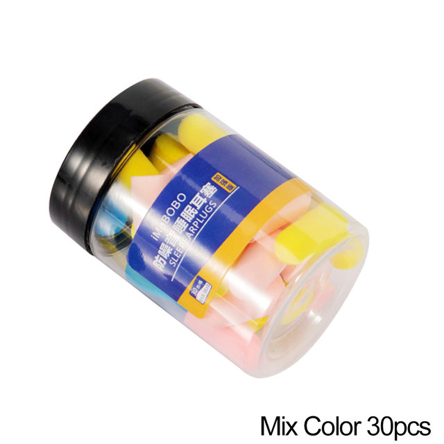Sleeping Earplugs Anti Snoring Noise Reduction Sound Insulation Earplug Hearing Protection Foam Reusable Ear Plugs
