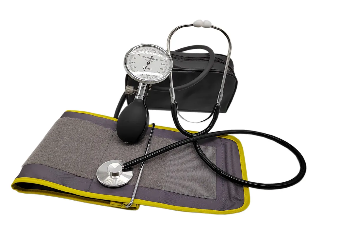 Household Traditional Blood Pressure Gauge Stethoscope Liquidless Blood Pressure Gauge Handheld Precise Measurement