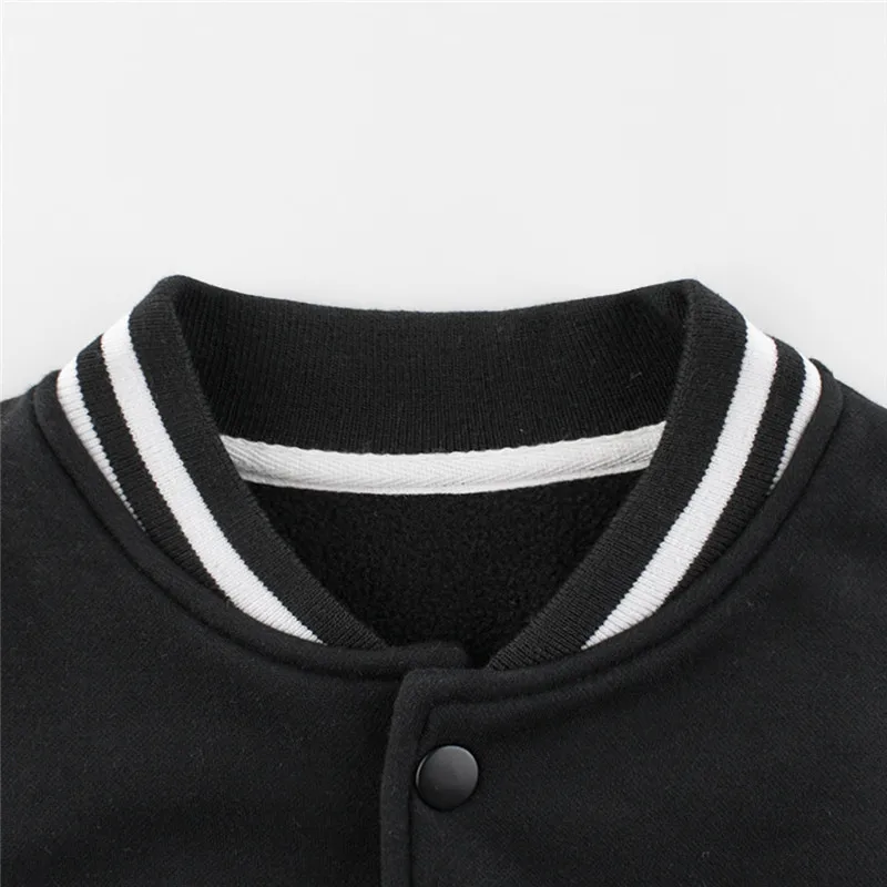 Children's jacket baseball uniform Toddler Kids Baby Boys Sweatshirt Letter Coats Warm Jacket Winter Tops Clothes#4O07