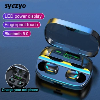 

S11 TWS Mini Bluetooth Earphone 8D Surround Stereo Sound Sport Earbud Business Headset Music Headphones Works On All Smartphones