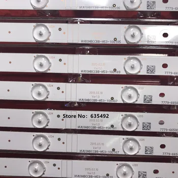 

New 120 PCS/lot 6LED 49cm LED backlight strip for 50UH5500 50UH5530 5835-W50002-2P00 5800-W50002-0P00 6P10 2P00 6P00 APT-LB14023