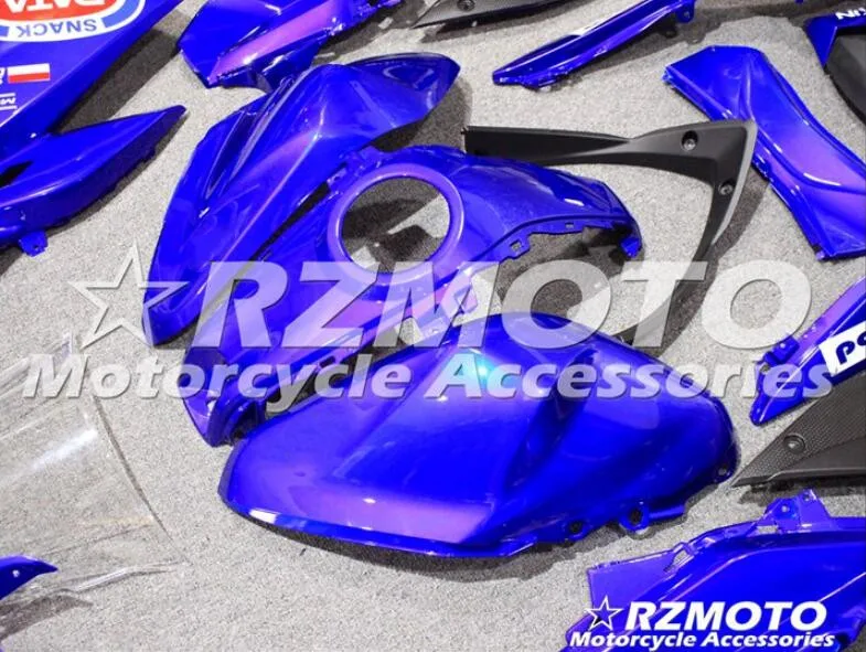 4 подарки ABS литьевая форма мотоцикл Обтекатели подходит для YAMAHA R3 R25- 15-19 капот кузова набор синий черный