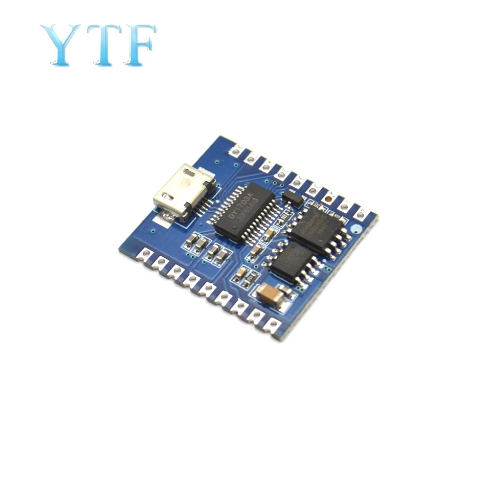 MP3 Player Module Voice Module 4MB Voice Playback IO Trigger Serial Port Control USB Download FLash DY-SV17F afbeelding