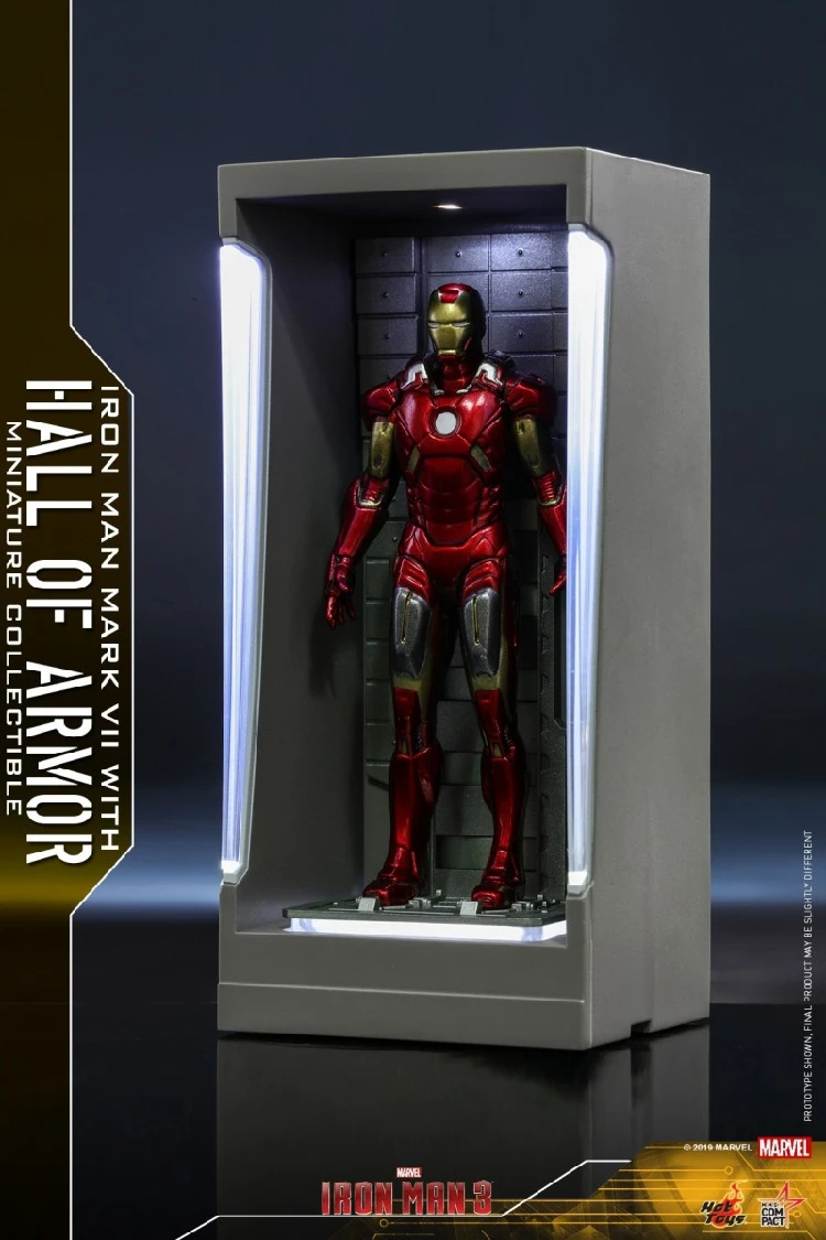 Hottoys 1/12(MMSC005-11) MMSC005 MK1 MMSC006 MK2 MMSC007 MK3/MMSC008 MK4/MMSC009 MK5/MMSC010 MK6/MMSC011 MK7 «Железный человек», с коробкой