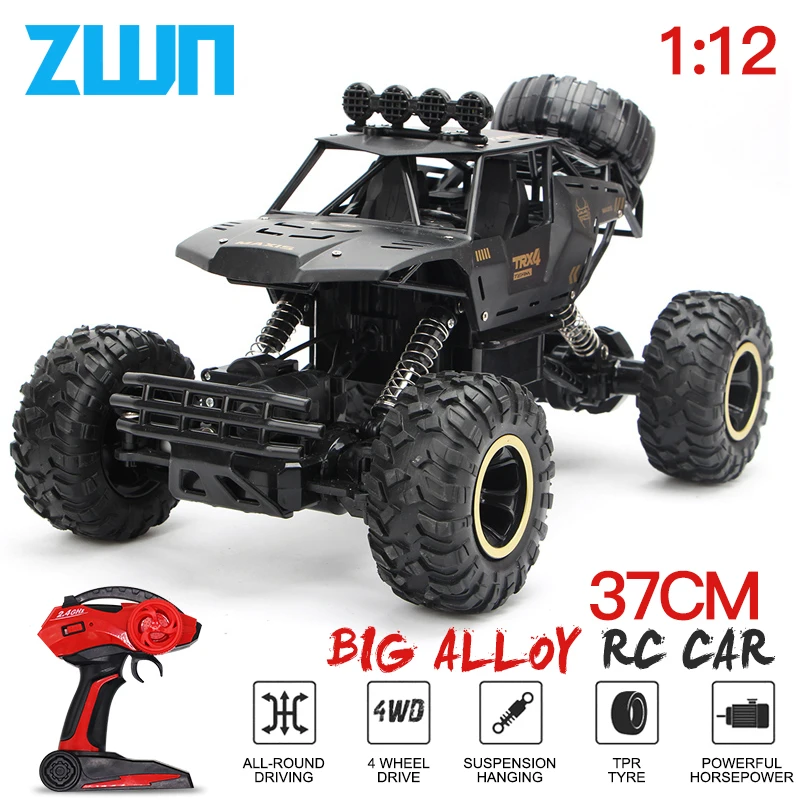 ZWN 1:12 / 1:20 4WD RC Car 2.4G Radio Control Car Toys Buggy Off Road Remote Control Trucks boys Toys for Children|RC Cars| - AliExpress