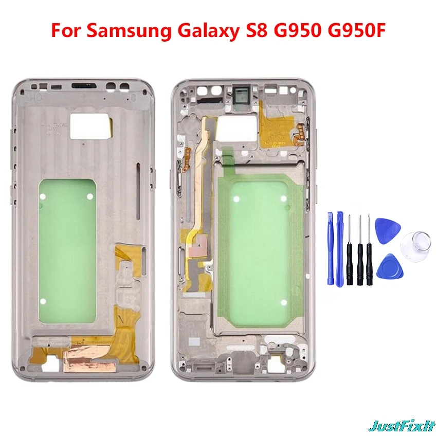 Для samsung S8 S9P S9 S8Plus корпус средняя рамка чехол для ремонта samsung Galaxy S9 S9Plus S8 S8 Plus чехол