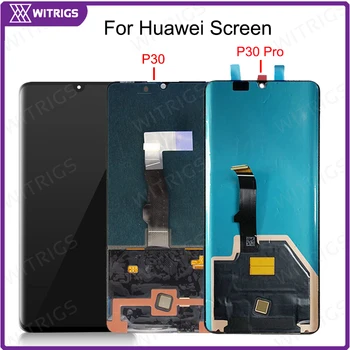 

Witrigs For Huawei P30 Pro LCD Display Touch Screen Digitizer Assembly With Frame Replacement For P30 P30Pro LCD Display