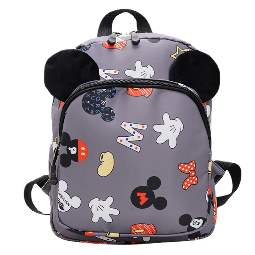 Disney Cartoon Printing Kids Mickey Mouse Backpack Bags For Girls Fashion Brand Large Capacity Handbags Unisex Travel Packages