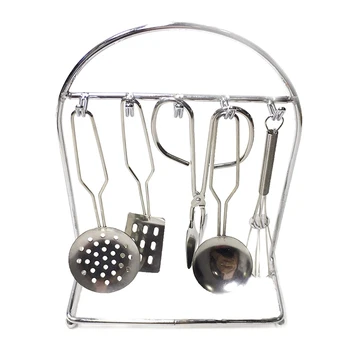 

1pc Miniature Mini Cookware Tools Holder Kitchen Dollhouse DIY Dollhouse Accessories