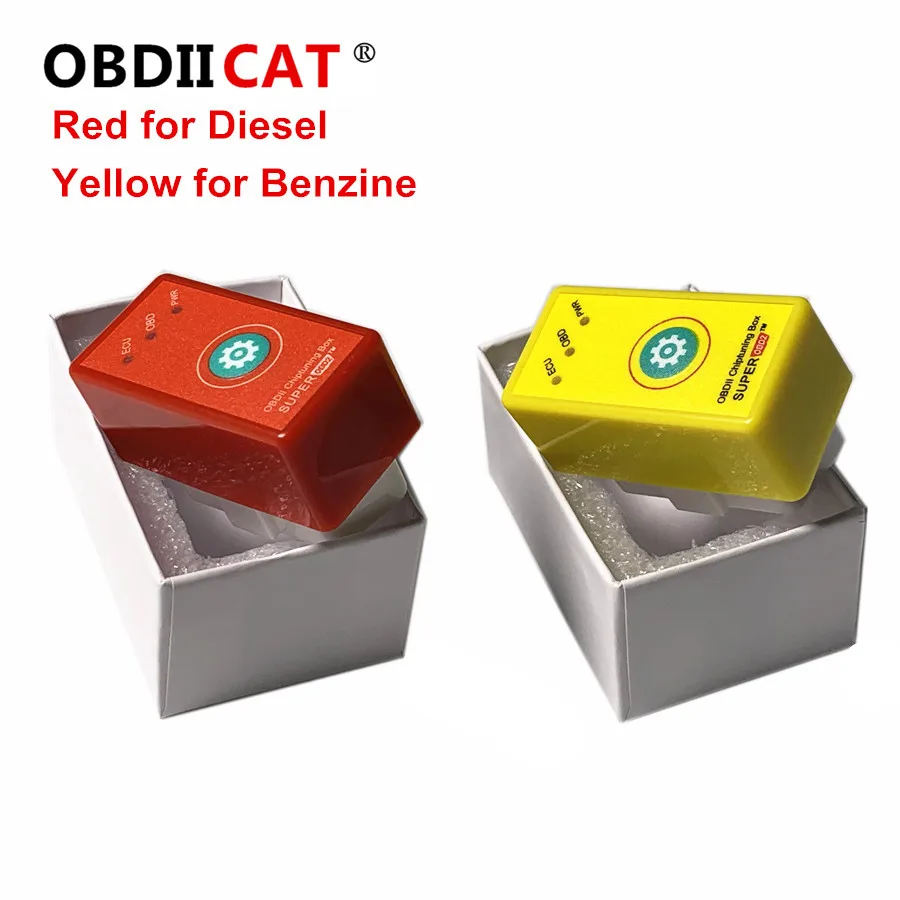 

50 шт. A + Супер OBD2 ECU чип тюнинг коробка вилка и привод SuperOBD2 PowerProg более крутящий момент, как Nitro OBD2 чип тюнинг