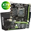 Atermiter X9A X79 motherboard Mainboard Xeon LGA 1356 E5 2420 cpu 2x 4GB = 8GB 1333MHz DDR3 ECC REG heatsink ram memory USB PC3 ► Photo 3/5