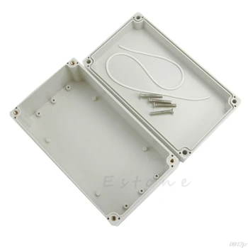 

Hot Waterproof Plastic Electronic Project Enclosure Cover CASE Box 158x90x60mm New Drop ship HOmeful