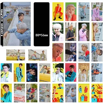 

High Quality 30Pcs/Set KPOP EXO Album What a Life Self Made Paper Lomo Card Photo Card Poster Photocard Fans Gift Collection