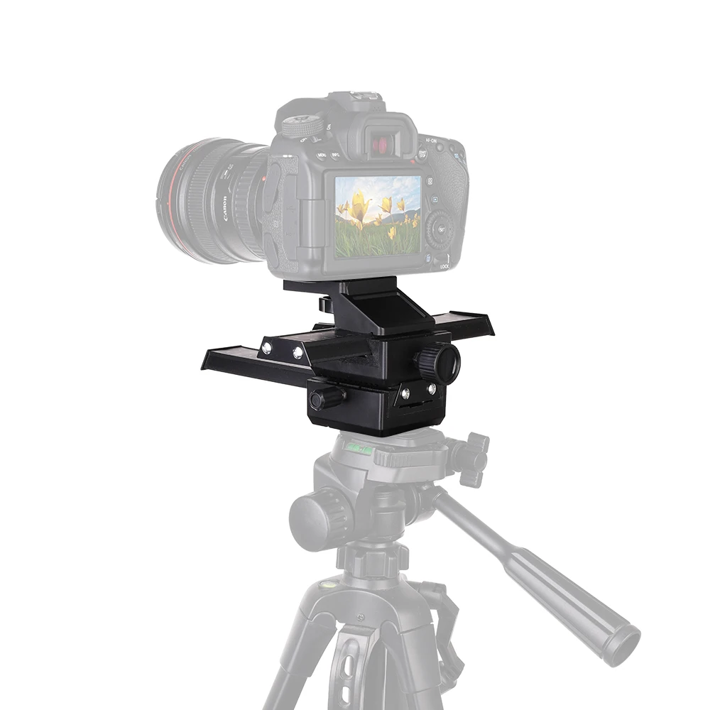 Алюминиевая 4 сторонняя макро фокусировка рельса ползунок для Canon Nikon Sony Pentax Olympus