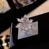 1Pc New Fashion Christmas Snowflake Brooch Zircon Brooches  for Women Men Pins Dress Coat Accessories Jewelry Gifts ► Photo 3/6