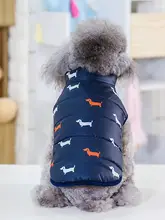  Two-leg  Durable Pet Dog Sleeveless Coat Clothes Warm Pet Clothes Adorable   for Outdoor 