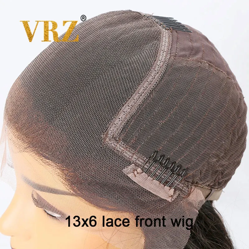 Парик VRZ с кудрявыми кружевами спереди 13X6 парики на сетке и 360 предварительно