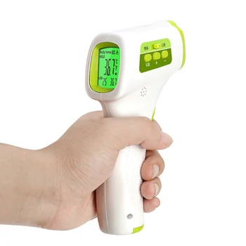 

Digital Forehead Thermometer Temperature Measurement Device Mutifuction LCD Infrared Body Thermometer Fast Ship