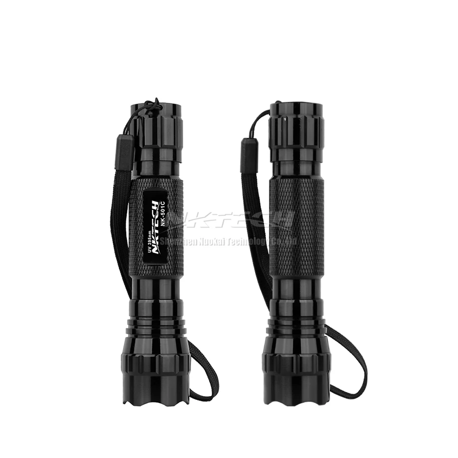 NK 501C мини кри УФ светодиодный фонарь 395nm Blacklight волны фиолетовый свет черный torcia +