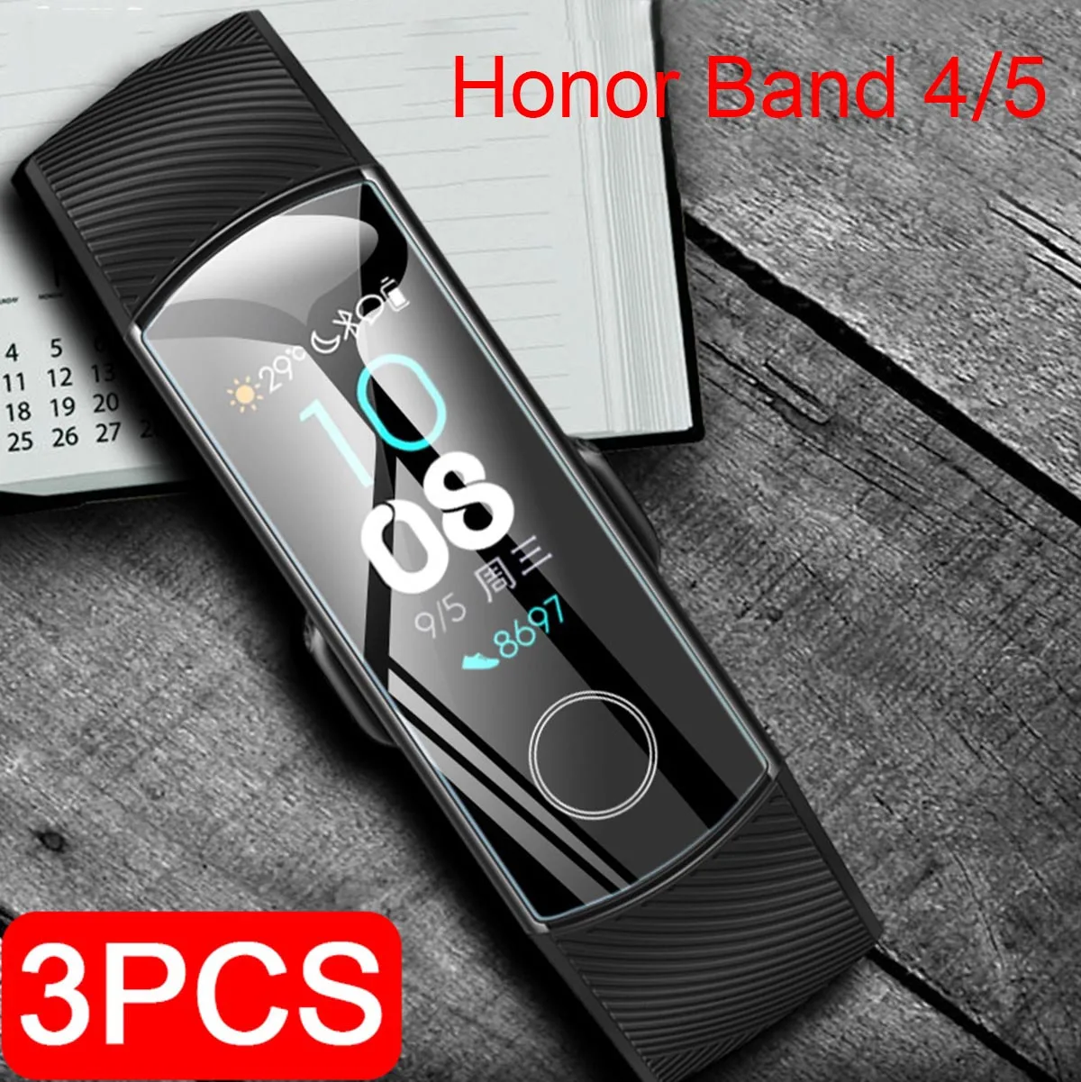 3pcs For huawei honor band 5 screen protector 4 Film soft Films on band4 band5 Smart Bracelet Accessories not Glass | Электроника
