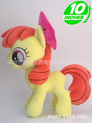 IVYYE Little ponyss Единорог Мода Горячая Аниме Мягкие плюшевые куклы пушистая Кукла мультфильм Подушка Игрушки для малышей, детей Подарки на день рождения Новинка - Цвет: see chart