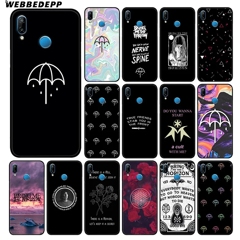 Мягкий чехол Bring Me The Horizon для huawei mate 30 P20 P30 P Smart Z Plus Lite Pro 2018 2019 Honor View 20 9X |