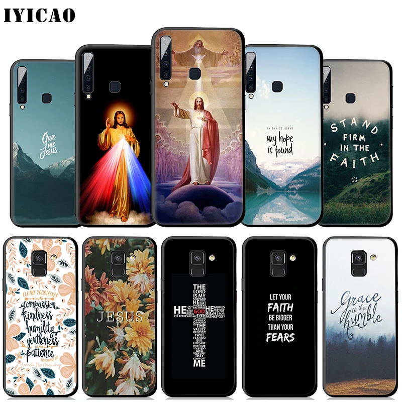 Библейский стих Иисуса мягкий для samsung Galaxy A50s A40s A30s A20s A10s чехол телефона из