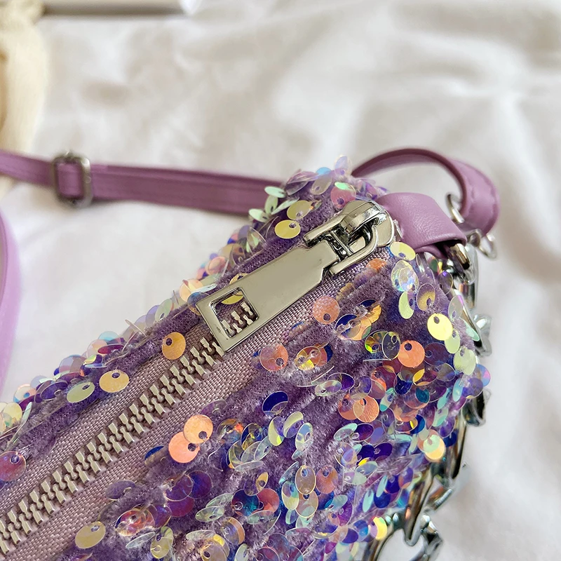 Bolsa Paetê Luxo