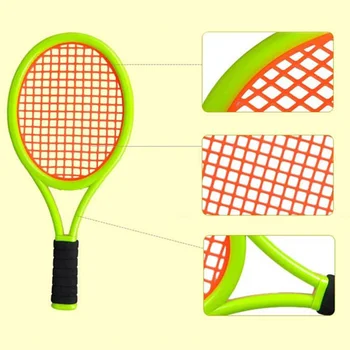 

Racquet Badminton Outdoor Sports Toys Toy Elastic Ball Kids Gift Ultra Light Tennis Racket Universal Play Game School With Bag
