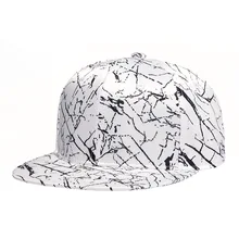 Lightning Pattern Hip Hop Hat Sun Visor Baseball Cap