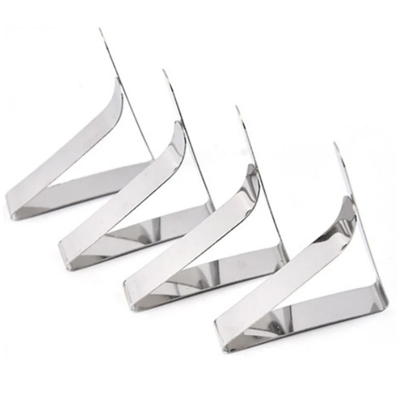 

Wedding Tablecloth clips Decor Accessories Table Hold Adjustable Dining 6*5.5*1.2CM 4pcs Set
