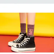 5 пар/лот, высокое качество, женские осенние хлопковые Дышащие носки, впитывающие пот, анти-Натирание, мягкие удобные женские носки, BDW012