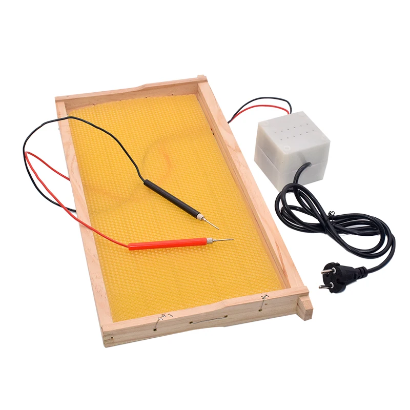 Электрический воск Embedder с зажимами BeesWax трансформатор для Пчеловодство пчелиный улей рамка