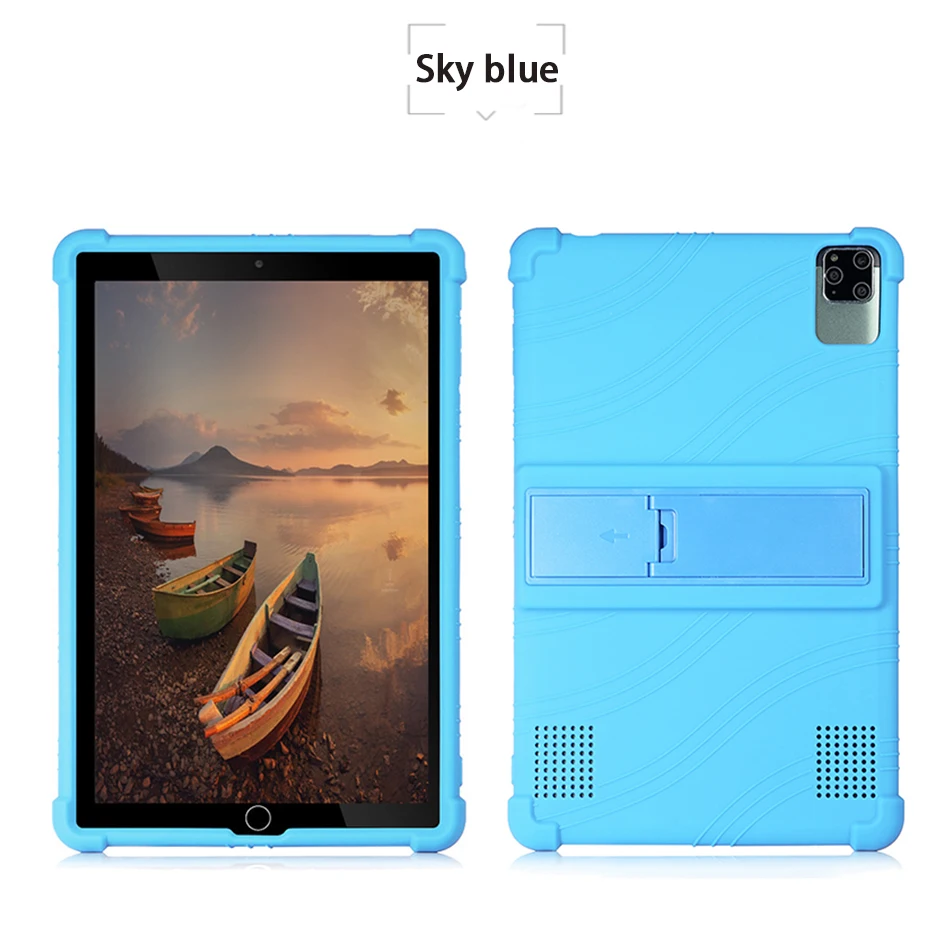 PC, Shockproof, Cor Sólida, Capa Traseira, Protetora, 10 