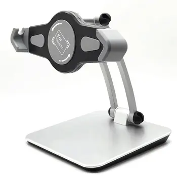 

7 to 12 inch Pad Desktop Bracket Live Broadcasting Stand for Smart phones Standing Selfie Stick for Pad Phone