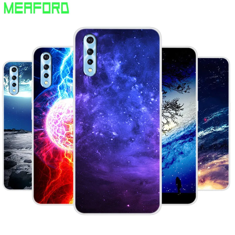 Силиконовый чехол для UMIDIGI X мягкий с художественным принтом F2 прозрачный ТПУ