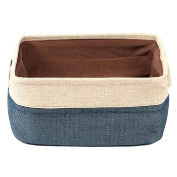 

Storage Bins,Collapsible Fabric Storage Basket with Dual Handles, Foldable Toy Bins for Clothes Storage,Home Organizer for Bedro