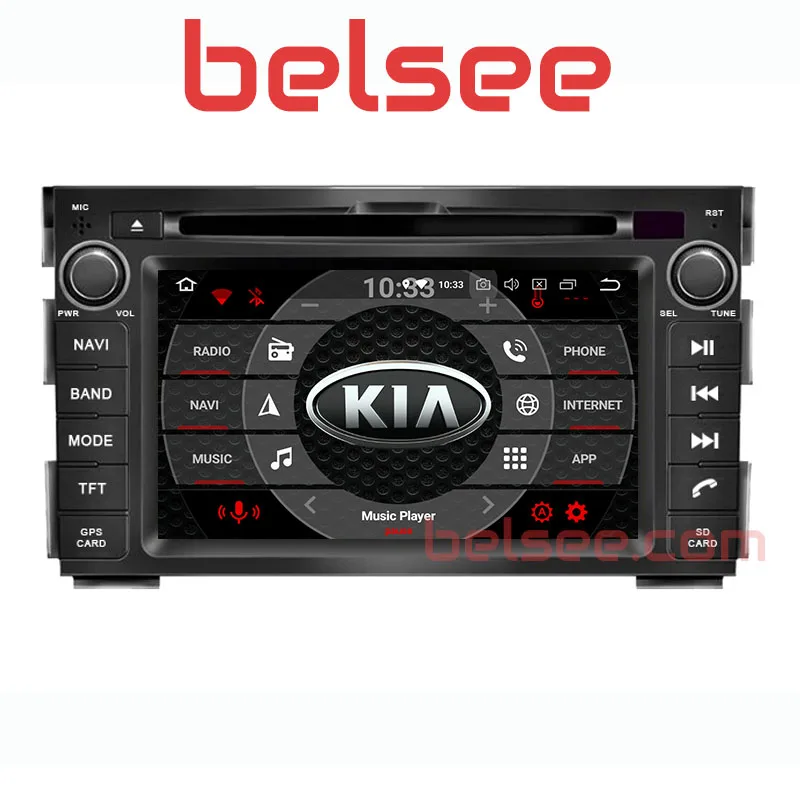Belsee Android 9,0 оперативная память 4 Гб Octa Core автомобильный dvd-плеер мультимедийное радио для Kia Ceed 2009 2010 2011 2012 gps навигации wi-fi стерео