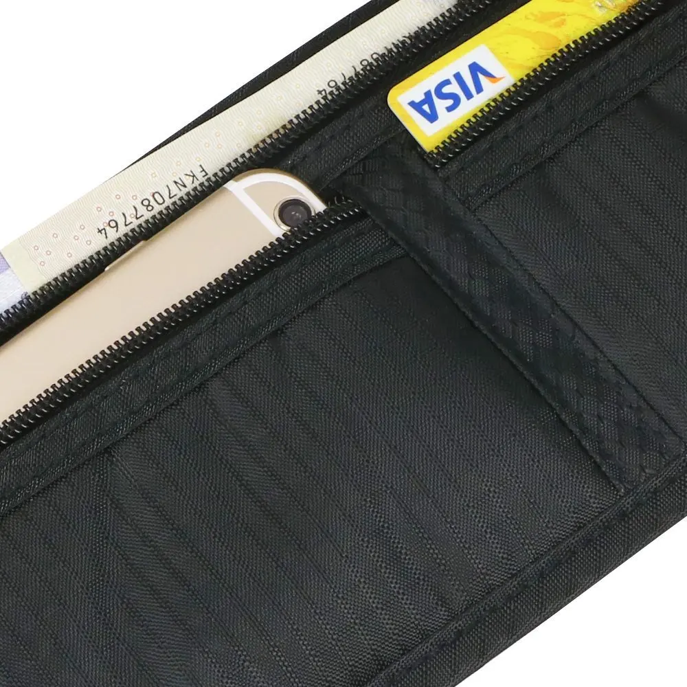 Поясная Сумка RFID, противоугонная, для езды на открытом воздухе, для занятий спортом, для тела, противоугонная, карманная сумка