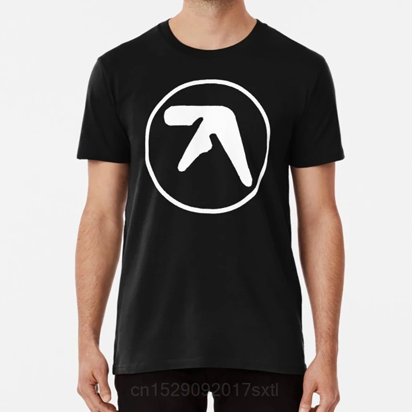 Футболка Aphex Twin Logo aphex twin logo music недавний Ричард | Мужская одежда