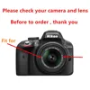 52mm UV Filter + Lens Hood + Lens Cap + Cleaning Pen for Nikon D3000 D3100 D3200 D3300 D5000 D5100 D5200 D5300 D5500 18-55mm ► Photo 2/6
