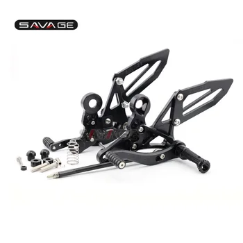 

Rider Front Footrest Foot Pegs For YAMAHA MT-09 FZ-09 FJ-09 MT09 Tracer 900/GT XSR 900 2014-2020 Motorcycle Articulated Rearsets