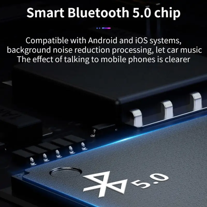 Автомобильный MP3 музыкальный плеер Bluetooth 5,0 приемник fm-передатчик двойной USB QC3.0 зарядное устройство U диск/TF карта без потерь музыка
