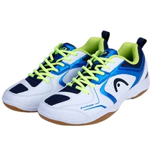 Оригинальная Мужская обувь для бадминтона со шнуровкой, дышащая, не скользкая, спортивная обувь для тренировок, профессиональная Легкая теннисная обувь