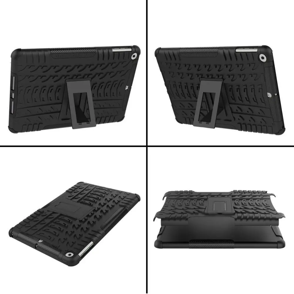 

Heavy Duty Shockproof Full Body Case For Apple ipad mini 4 Rugged Hybrid Protector Cover For ipad A1550 A1538 Coque+Stylus Pen.